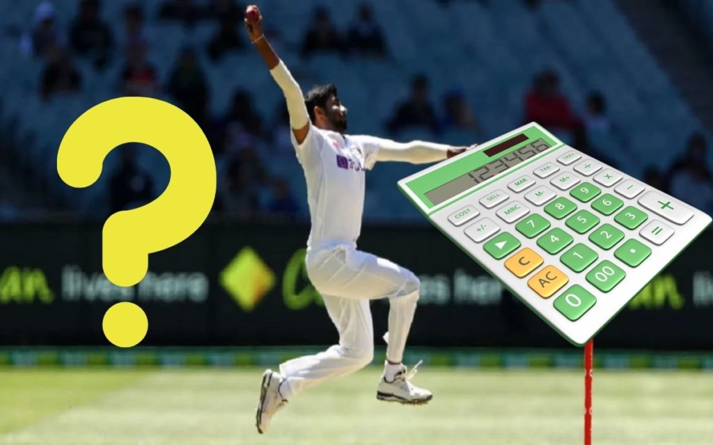 Cricket bowling average calculation instruction